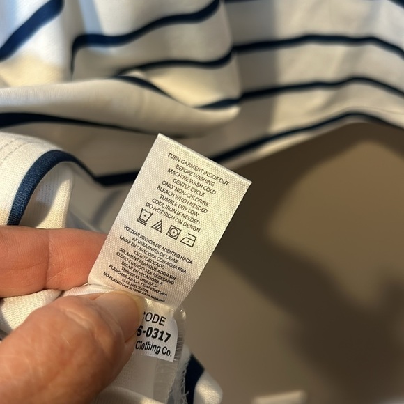 Peppa Pig Short Sleeve Striped Dress NWT Size 6X - Picture 10 of 10